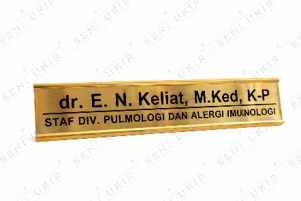 The Prism Executive Premium Desk Nameplate